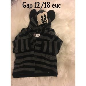 Baby Gap Mickey cardigan